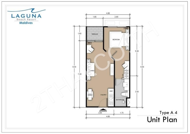 Laguna Beach 3 - The Maldives, พัทยา, จอมเทียน - photo, price, location map