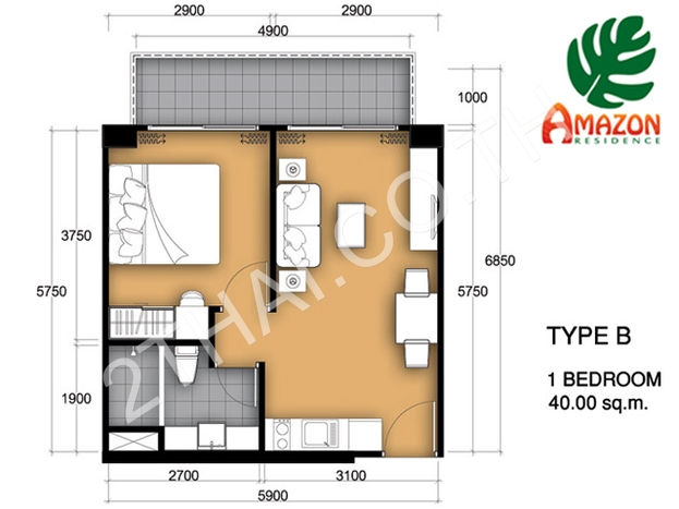 Amazon Residence, พัทยา, จอมเทียน - photo, price, location map