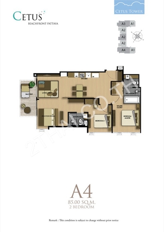 Cetus Beachfront, พัทยา, จอมเทียน - photo, price, location map