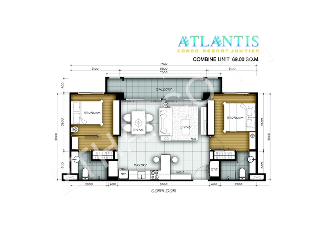 Atlantis Condo Resort, พัทยา, จอมเทียน - photo, price, location map