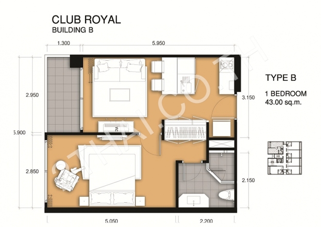 Club Royal A and B, พัทยา, พัทยาเหนือ - photo, price, location map