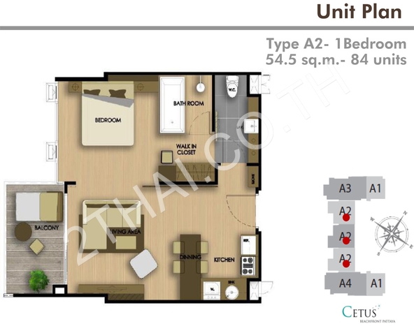 Cetus Beachfront, พัทยา, จอมเทียน - photo, price, location map