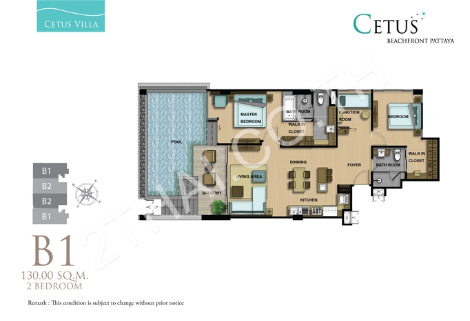 Cetus Beachfront, พัทยา, จอมเทียน - photo, price, location map