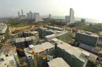 Seven Seas Condo Resort - construction progress