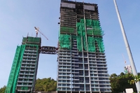 Waterfront Suits&Residences - construction progress