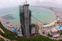 Waterfront Suites & Residences - construction progress