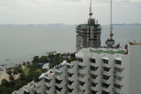 The Palm Wongamat Beach Condominium - construction photo review