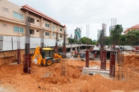 City Garden Pratumnak - photos of construction