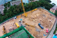 Aeras Condominium - construction start