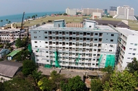 Beach 7 Condominium - photo of construction
