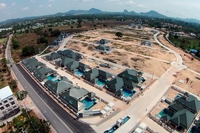 Baan Dusit Pattaya Hill - photo of construction