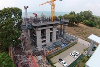 Del Mare Bang Sare - construction progress