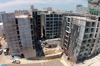 Centara Avenue Residence - construction progress