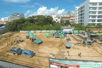 Water Park - pictures from construction site