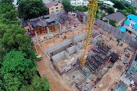 Aeras Condominium - construction progress