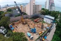 North Beach - construction site