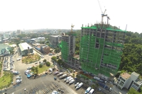 Waterfront Suites&Residences - photos of construction