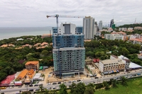 One Tower Pratamnak - construction progress