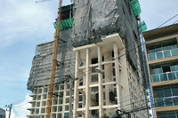 Construction of City Garden Tower 
