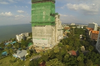 The Palm Wongamat - construction site photos