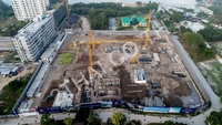 Grand Florida Condo Resort - photo from construction site