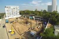 Beach 7 Condominium - construction site photos