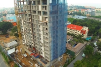 The Vision - photos of construction site