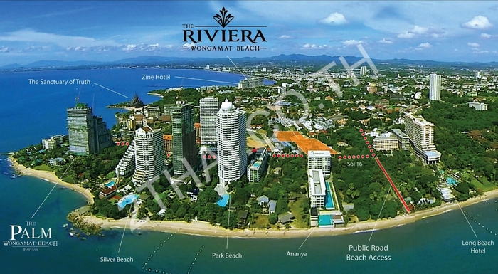 The Riviera Wongamat Beach, พัทยา, พัทยาเหนือ - photo, price, location map