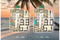 Residence floor 43 and 44 penthouses