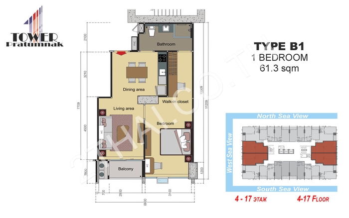 One Tower Pratumnak, พัทยา, พระตำหนัก - photo, price, location map