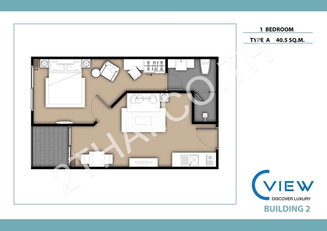 New Nordic C-View Residence, พัทยา, พระตำหนัก - photo, price, location map