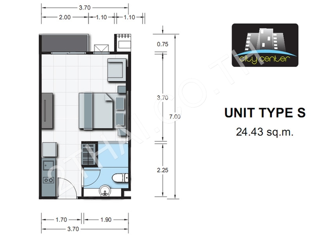 City Center Residence, พัทยา, พัทยากลาง - photo, price, location map
