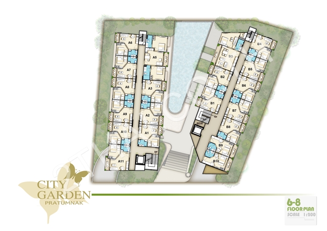 City Garden Pratumnak, พัทยา, พระตำหนัก - photo, price, location map