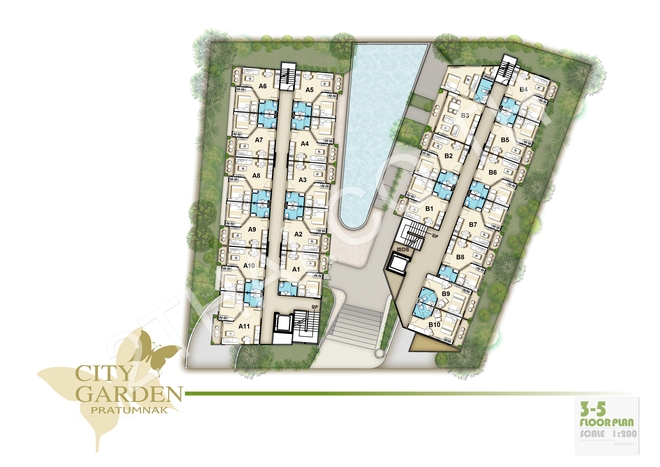 City Garden Pratumnak, พัทยา, พระตำหนัก - photo, price, location map
