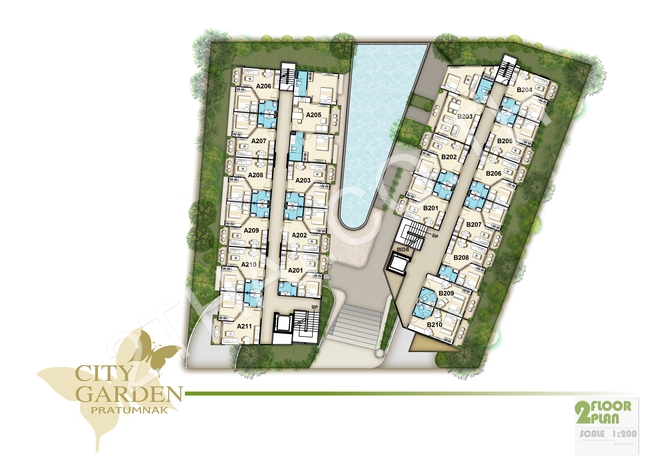 City Garden Pratumnak, พัทยา, พระตำหนัก - photo, price, location map