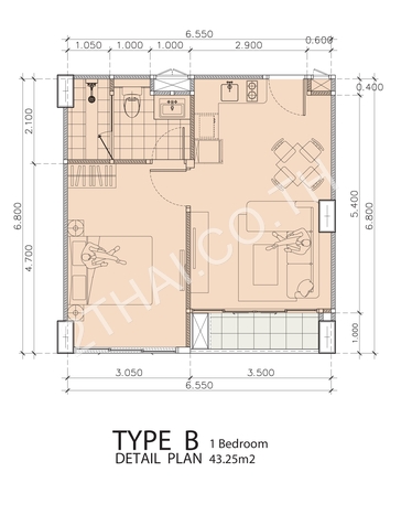 Nam Talay Condominium, พัทยา, นาจอมเทียน - photo, price, location map