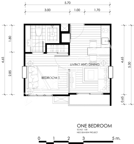 Neo Condo Sea View, พัทยา, จอมเทียน - photo, price, location map