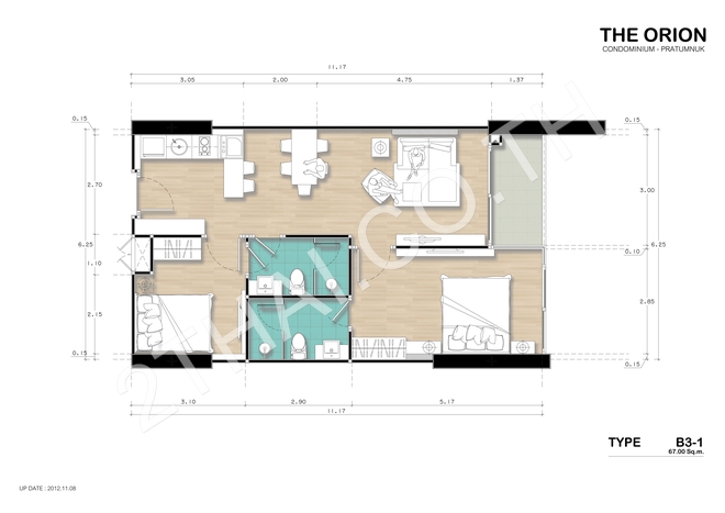 Orion Urban Retreat, พัทยา, พระตำหนัก - photo, price, location map