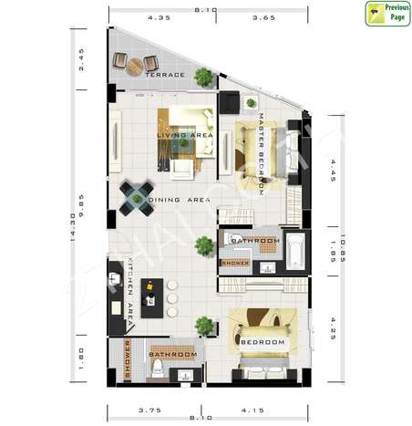 Nova Ocean View Residence, พัทยา, พระตำหนัก - photo, price, location map