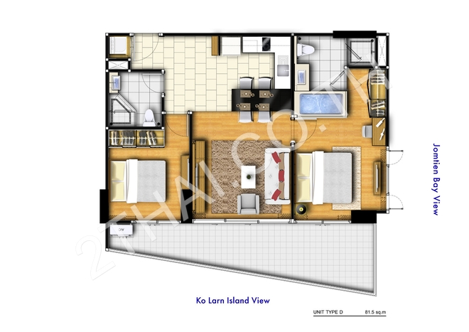 The Peak Towers, พัทยา, พระตำหนัก - photo, price, location map