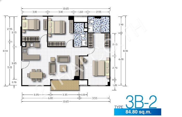 The Sky Jomtien, พัทยา, จอมเทียน - photo, price, location map