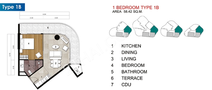 Star Residence Condo, พัทยา, พระตำหนัก - photo, price, location map