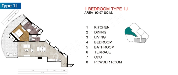 Star Residence Condo, พัทยา, พระตำหนัก - photo, price, location map