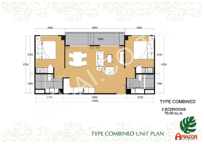 Amazon Residence, พัทยา, จอมเทียน - photo, price, location map