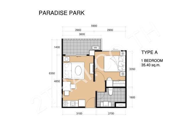 Paradise Park, พัทยา, จอมเทียน - photo, price, location map