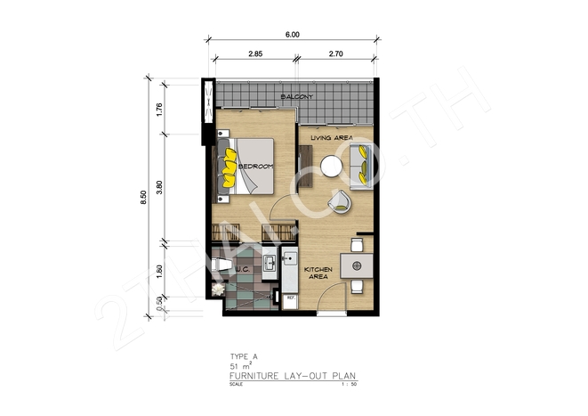 Club Quarters Condominium Bang Saray, พัทยา, บางเสร่ - photo, price, location map