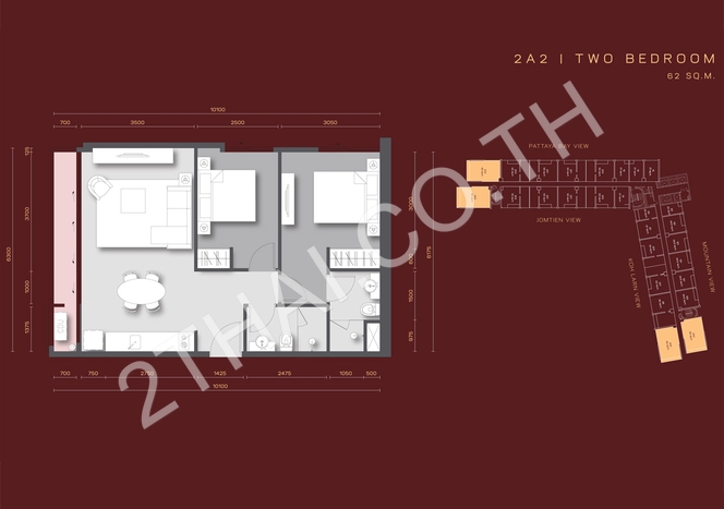 Unixx South Pattaya, พัทยา, พัทยาใต้ - photo, price, location map