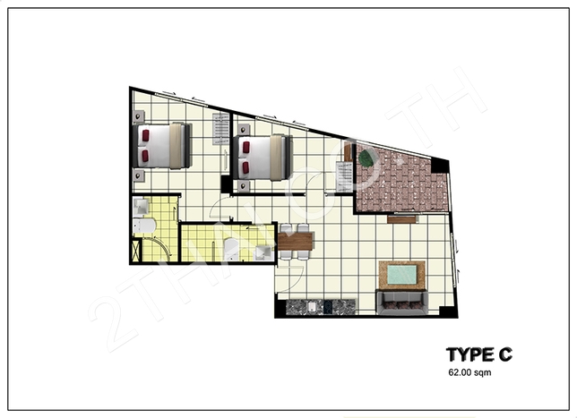 Arcadia Beach Residence Naklua, พัทยา, พัทยาเหนือ - photo, price, location map