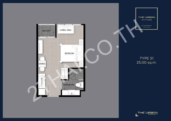The Urban Attitude, พัทยา, พัทยากลาง - photo, price, location map