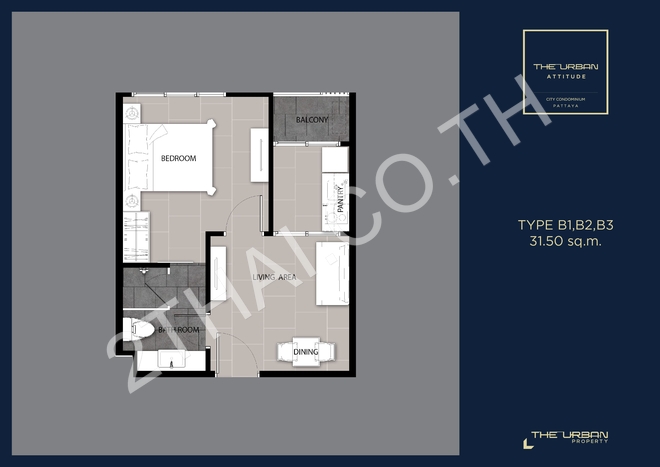 The Urban Attitude, พัทยา, พัทยากลาง - photo, price, location map